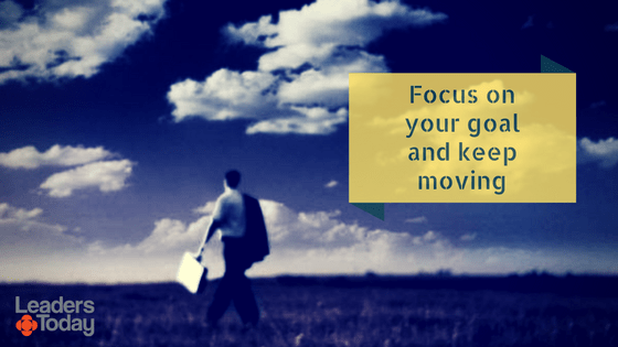 Staying focused while facing&nbsp;obstacles